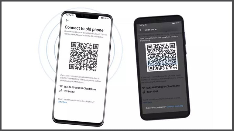 Android'de eski telefonu yeni telefona aktarma