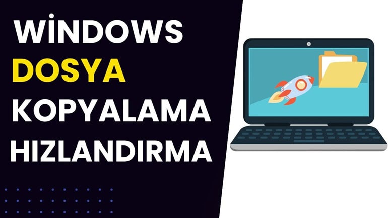 Windows 10'da dosya aktarım hızı