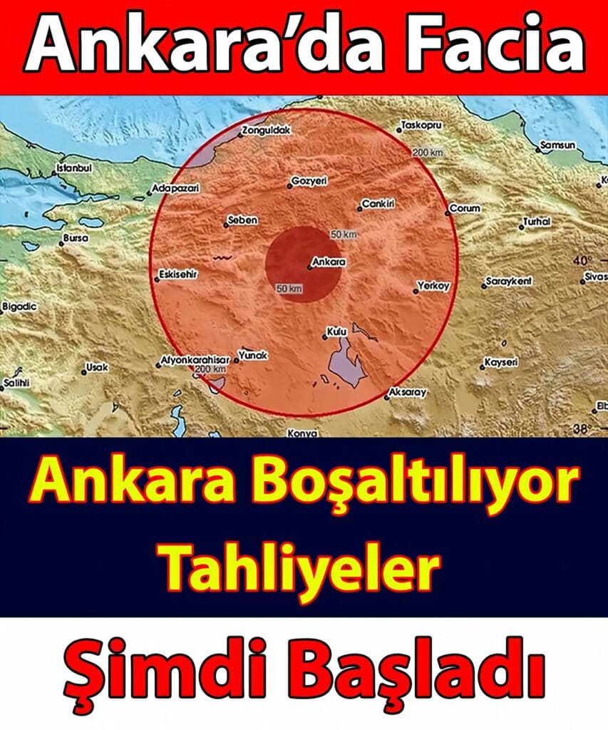 Uzmandan Ankara İçin Korkutan Deprem Uyarısı