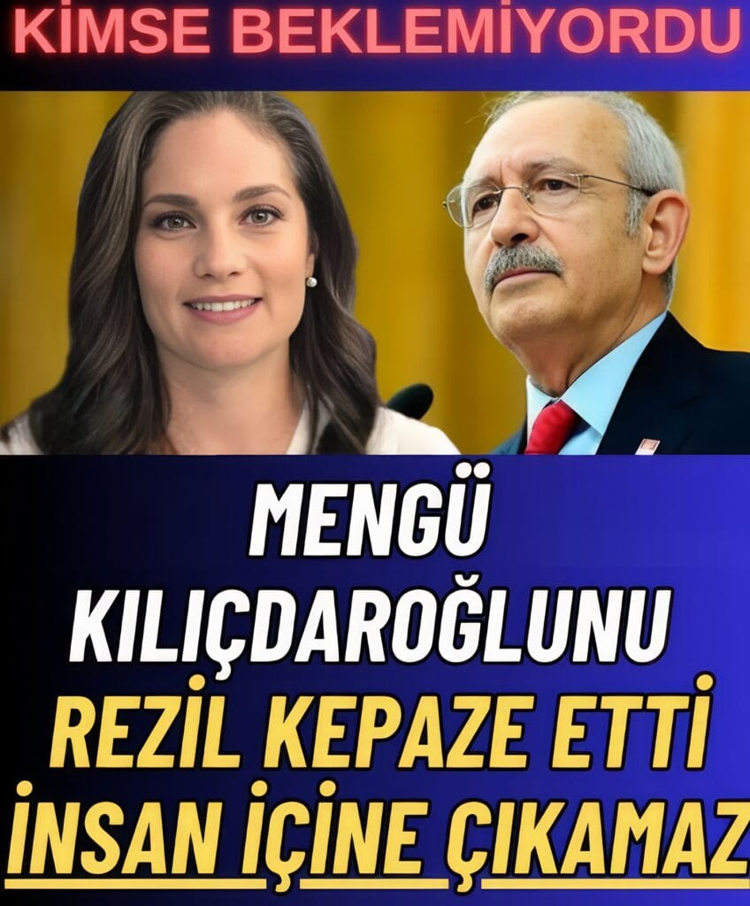 Nevşin Mengü’den Kılıçdaroğlu’na Olay Sözler Sonrası Kılıçdaroğlu’ndan Tepki