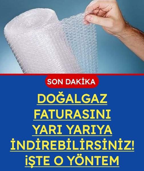 Doğalgaz Faturasında %50 Tasarruf