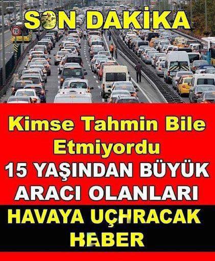 15 Yaşından Büyük Araç Sahiplerine “Hurda Teşviki”