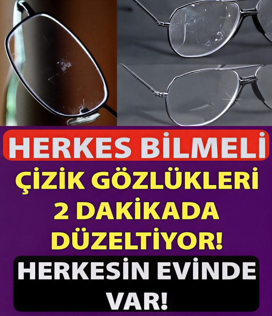 Çizilen Gözlük Camlarını Temizlemenin 5 Kolay ve Ucuz Yolu
