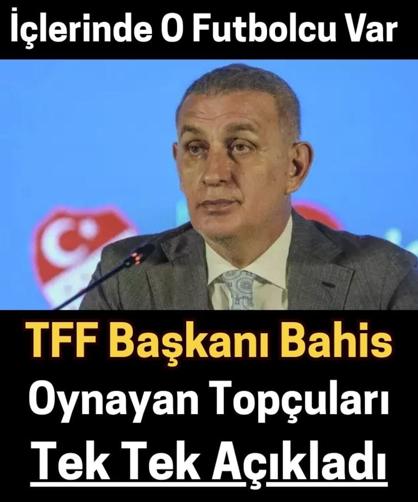 Bahis Skandalı Büyüyor