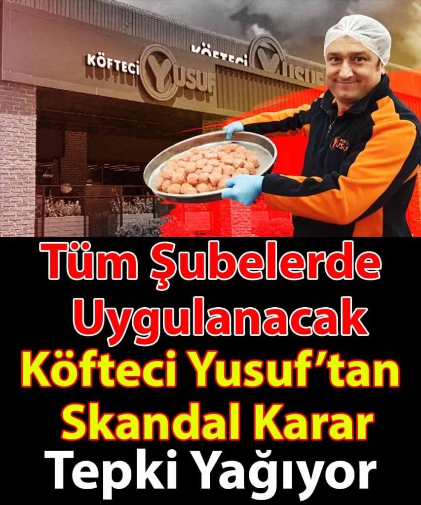 Köfteci Yusuf’tan Evcil Hayvan Giriş Yasağı