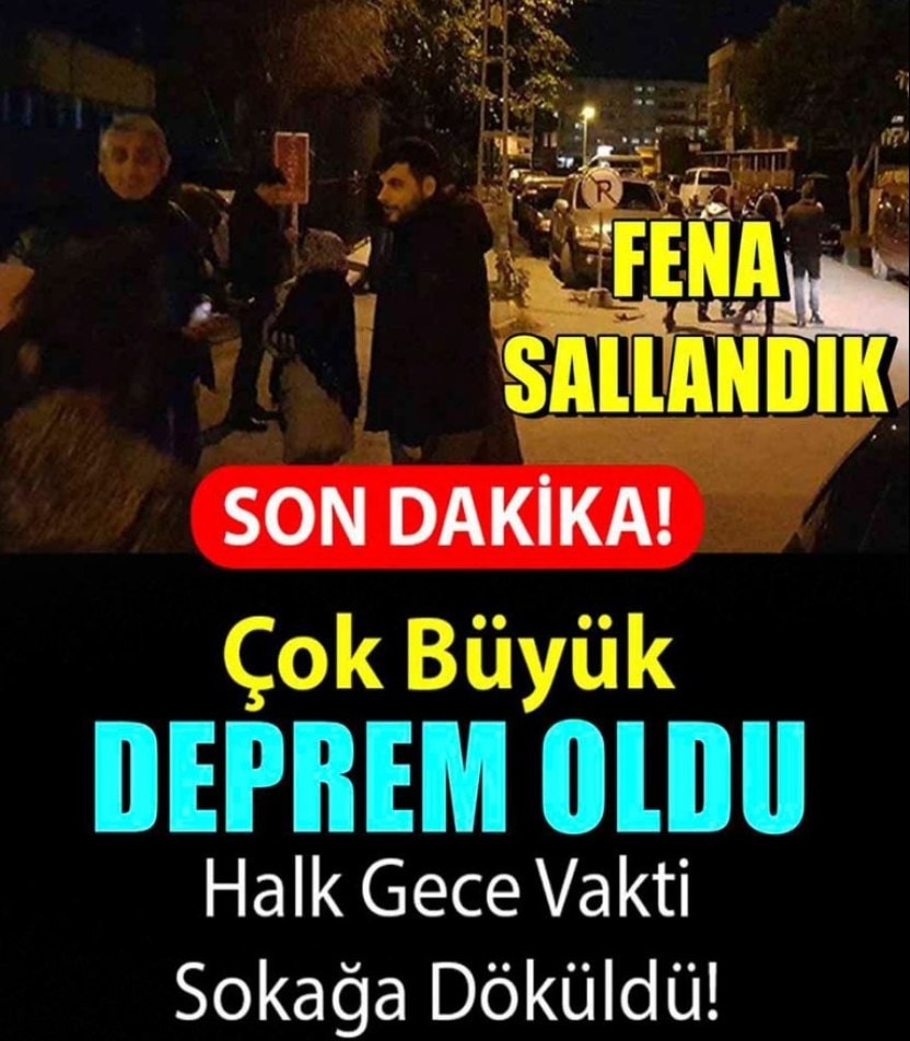 AFAD ve Kandilli Son Depremler Listesi