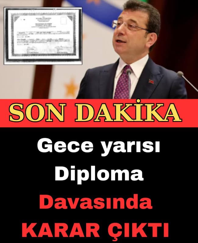 İBB Başkanı Ekrem İmamoğlu İçin Kritik Gün