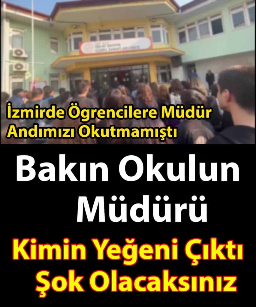 İzmir’de “Andımız” Krizi