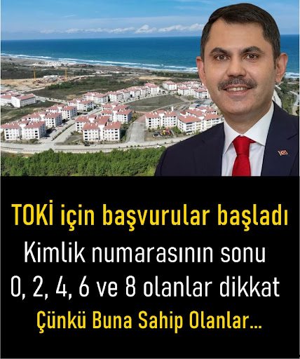 TOKİ 500 Bin Sosyal Konut Projesinde Başvuru Başladı