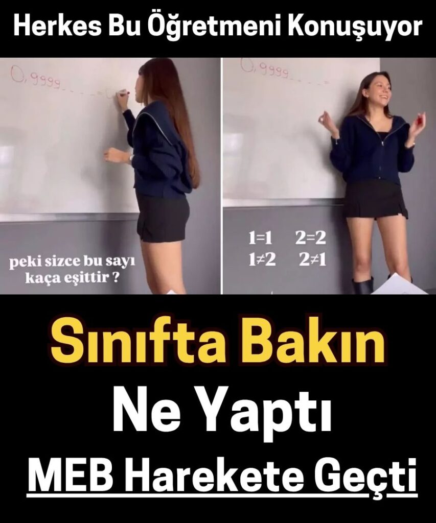Öğretmenin Mini Etekli Görüntüsü Sosyal Medyada Tartışma Yarattı