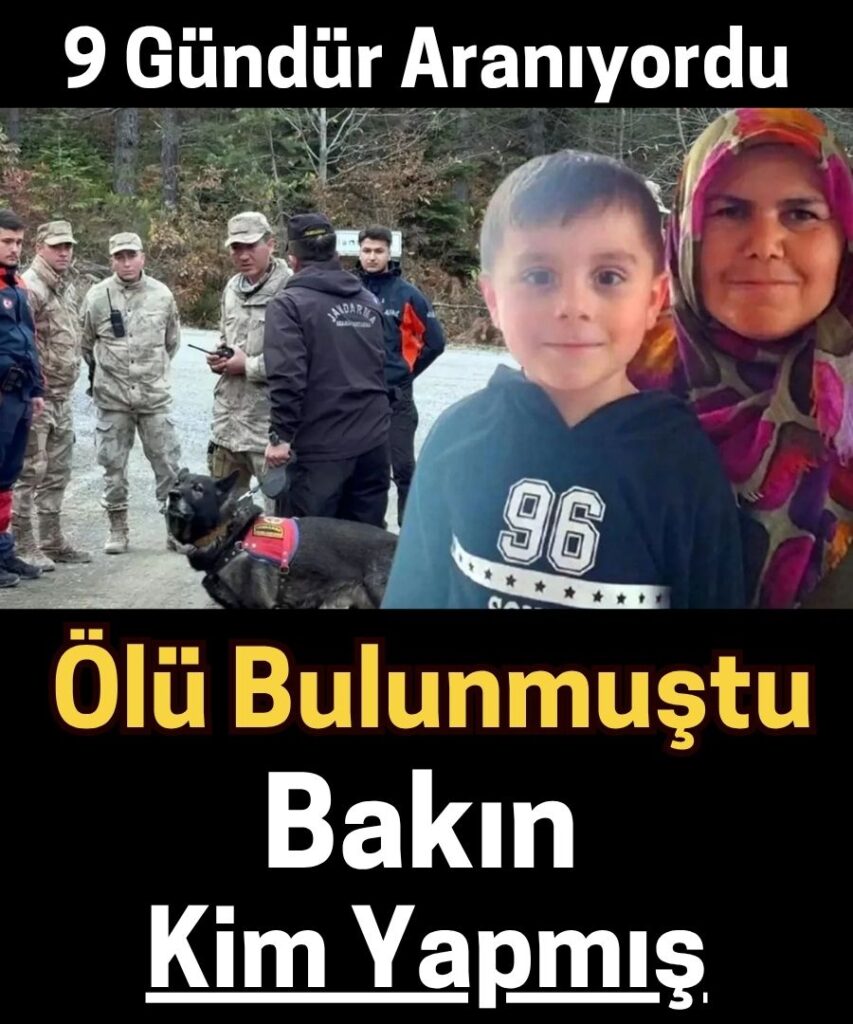 Kayıp 5 Yaşındaki Osman Helvacı’nın Cansız Bedeni Bulundu