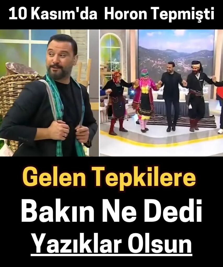 Alişan’dan 10 Kasım’da Horon Tepme Eleştirilerine Cevap
