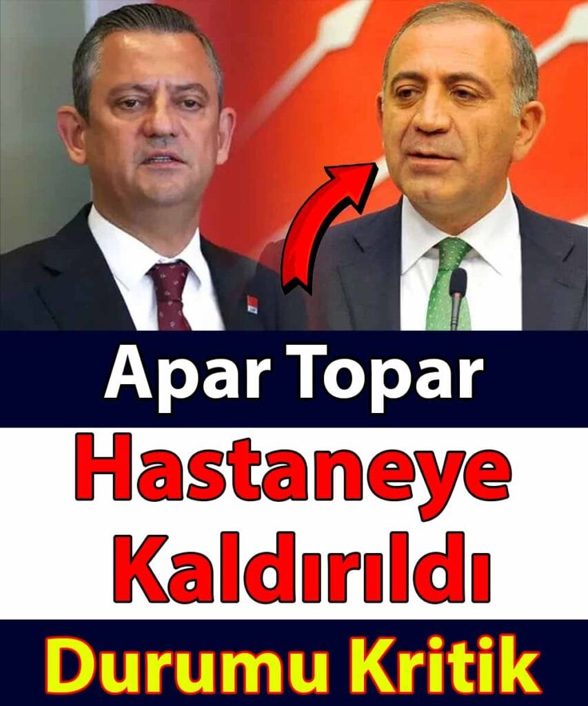 CHP Milletvekili Servet Mullaoğlu Hastanelik Oldu