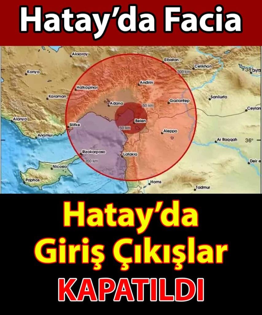 Hatay Antakya’da Yıldırım Yangını