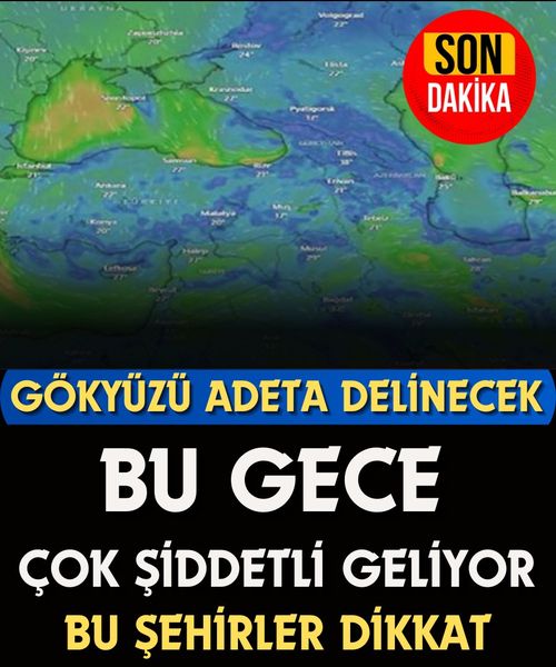 Batıda Yağış, Trakya’da Kuvvetli Rüzgâr