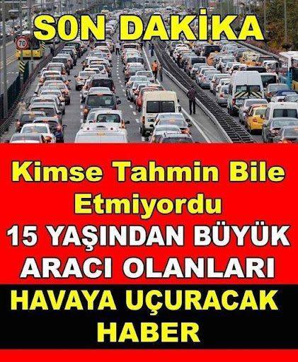 15 Yaş Üstü Araç Sahiplerine Kritik Çağrı