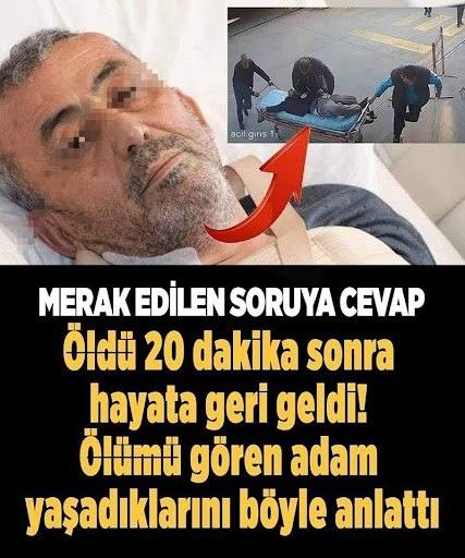 20 Dakika Boyunca Kalbi Durdu