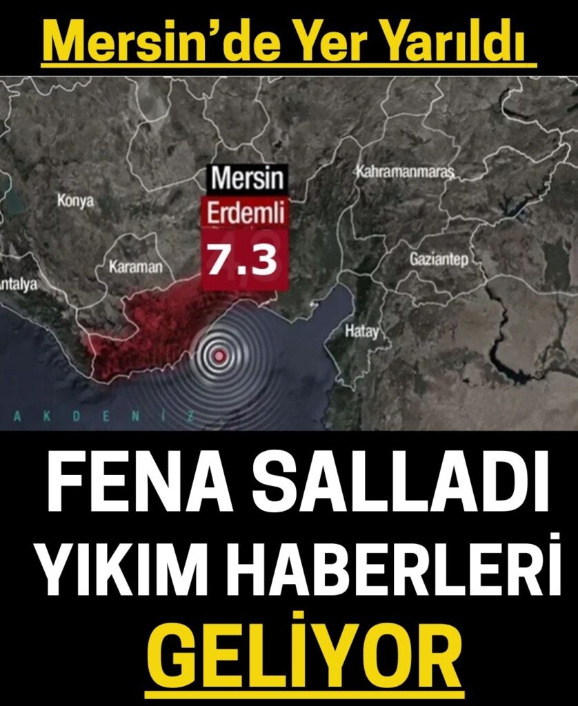 Kayseri-Mersin Hattındaki Ecemiş Fayı Tehlikede!