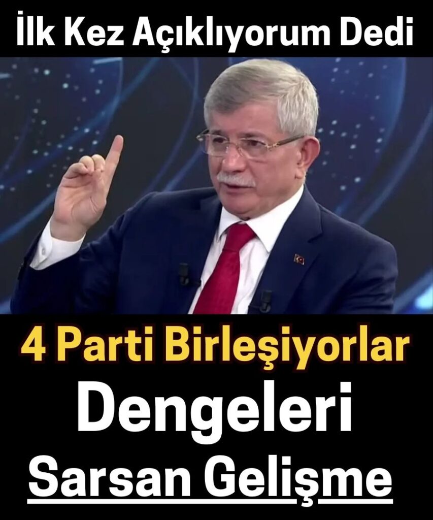 “Dört Parti Birleşebilir, Elimden Geleni Yapacağım”