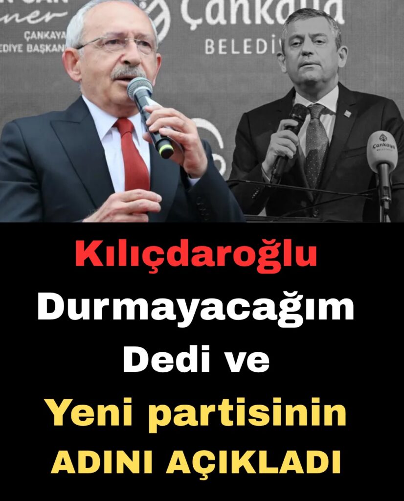 CHP’de Yeni Yol Ayrımı İddiası