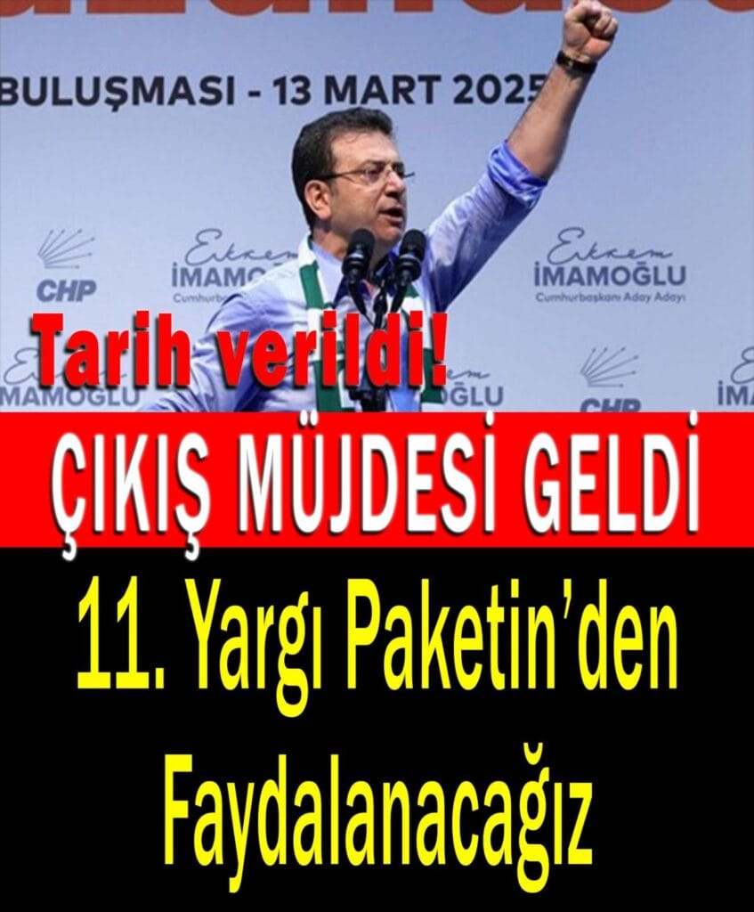 CHP’den 11. Yargı Paketi’ne “İmamoğlu Hamlesi”