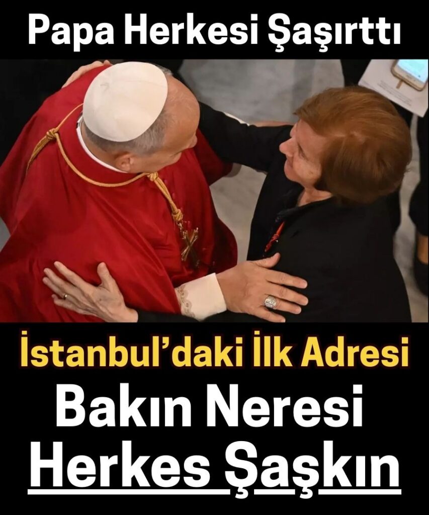 Papa 14. Leo İstanbul Temaslarına Kutsal Ruh Katedrali