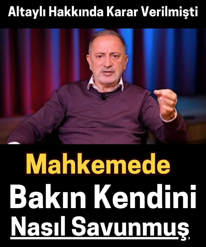 Fatih Altaylı’ya “Cumhurbaşkanına Tehdit” Suçundan
