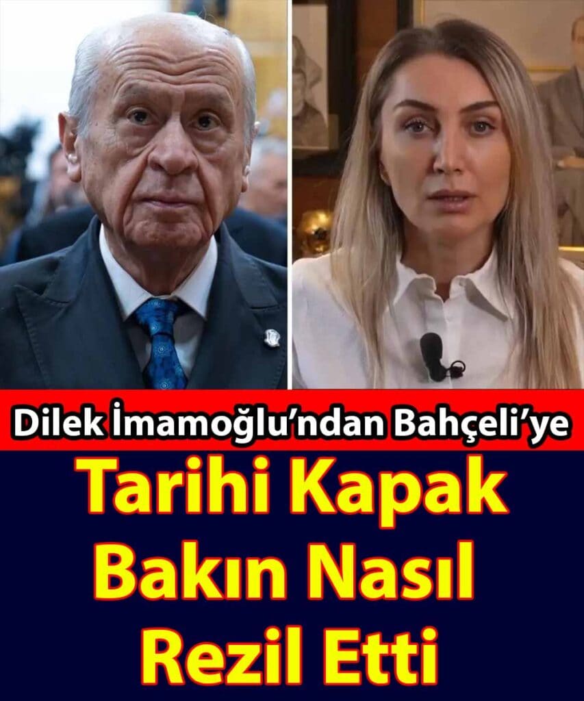 Dilek İmamoğlu’ndan Devlet Bahçeli’ye