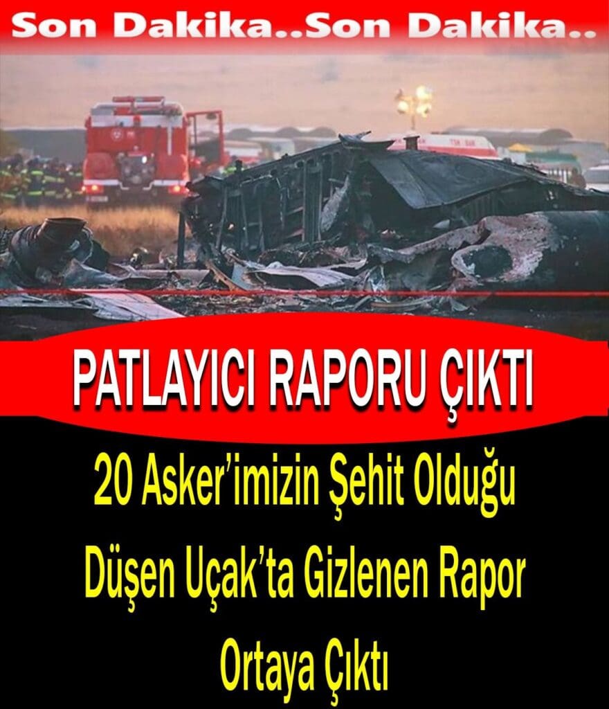 C-130 Kargo Uçağı Kazası: Patlayıcı İzi Çıkmadı