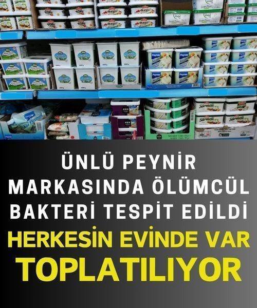 Peynirde Yeni Sahtecilik Skandalı