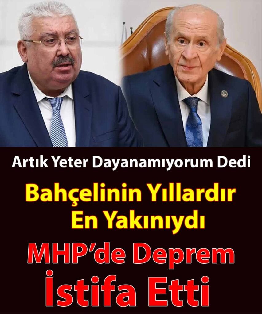 MHP Kocaeli Teşkilatında İstifa Depremi