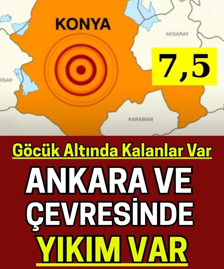 Kritik Uyarı: 7,5 Büyüklüğünde Deprem Riski