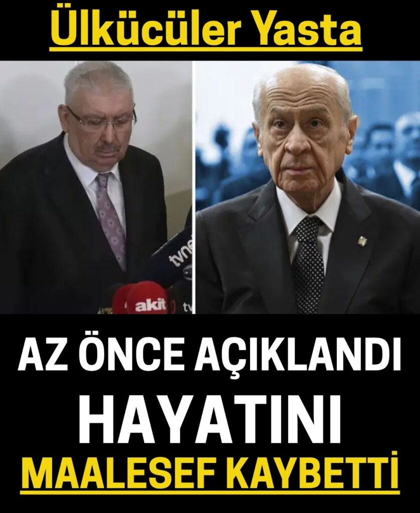 MHP 21. Dönem Niğde Milletvekili Mükerrem Levent Vefat Etti