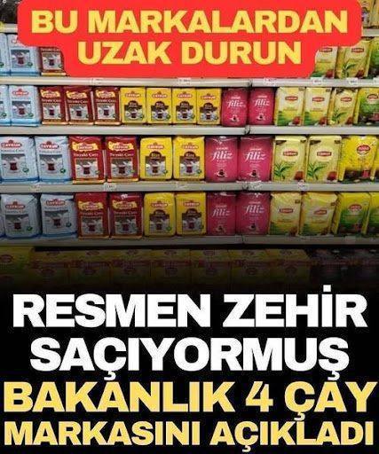 4 Çay Markasına Taklit ve Tağşiş Cezası