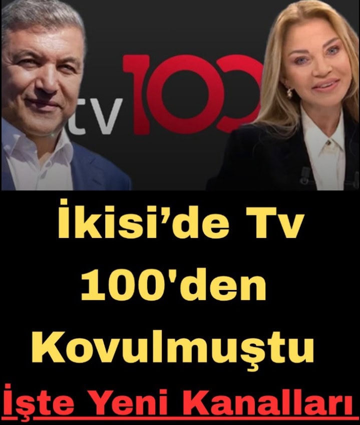 İsmail Küçükkaya ve Ebru Baki tv100’den Ayrıldı