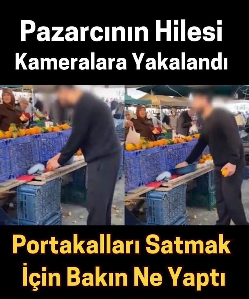 “Sulu Portakal” Diye Vatandaşa Su Yutturdular