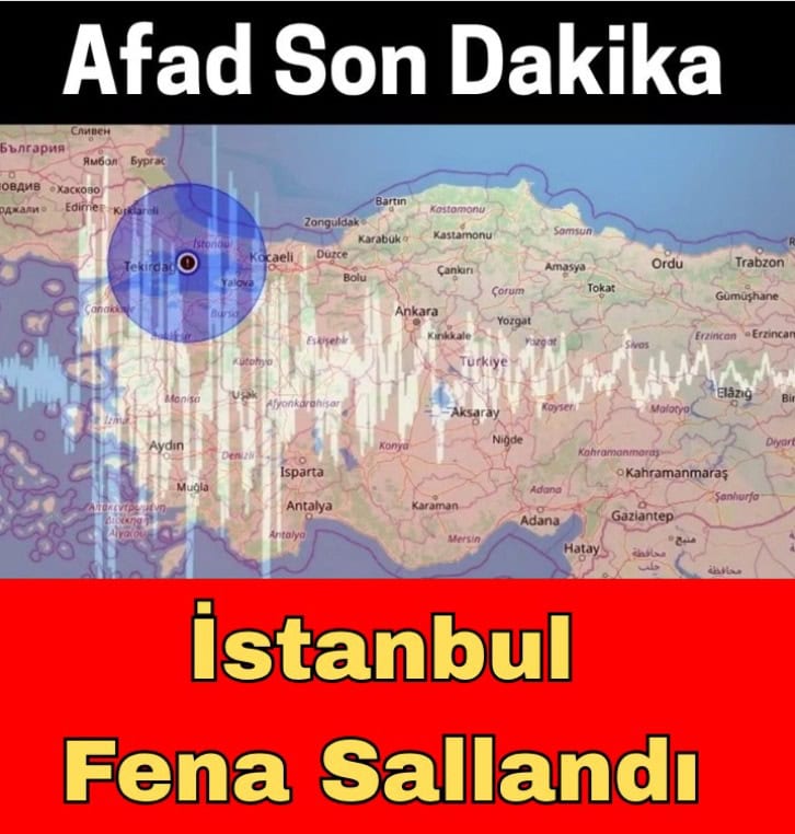 İstanbul’da 18 Aralık Sarsıntı Hareketliliği
