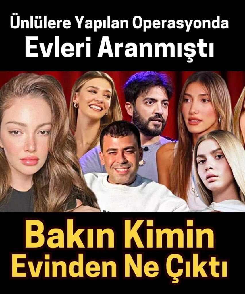 Ünlülere Yönelik Uyuşturucu Operasyonunda Üçüncü Dalga