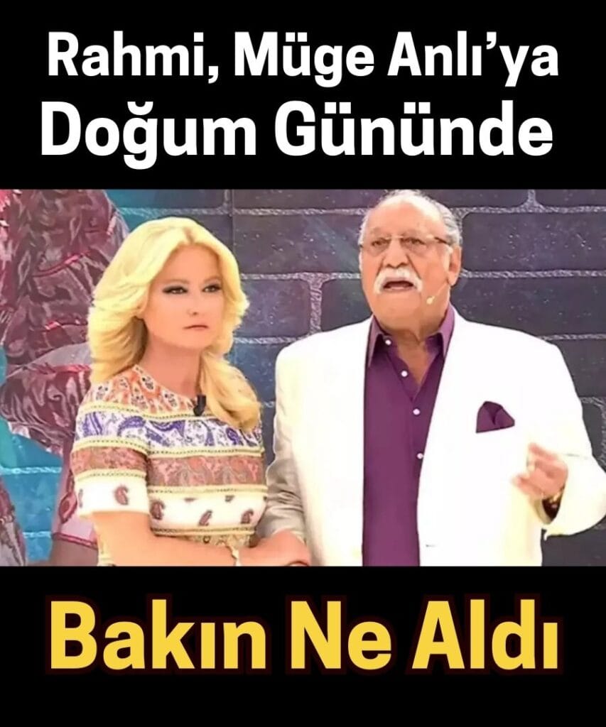 Müge Anlı’ya Canlı Yayında Görkemli Doğum Günü Kutlaması